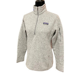 Patagonia Women's Better Sweater® 1/4-Zip Winter in Birch White Fall 2016